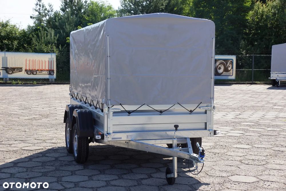 Zaslaw 2 osie, przyczepa towarowa MOCNA I SOLDNA DMC 750 KG - 28