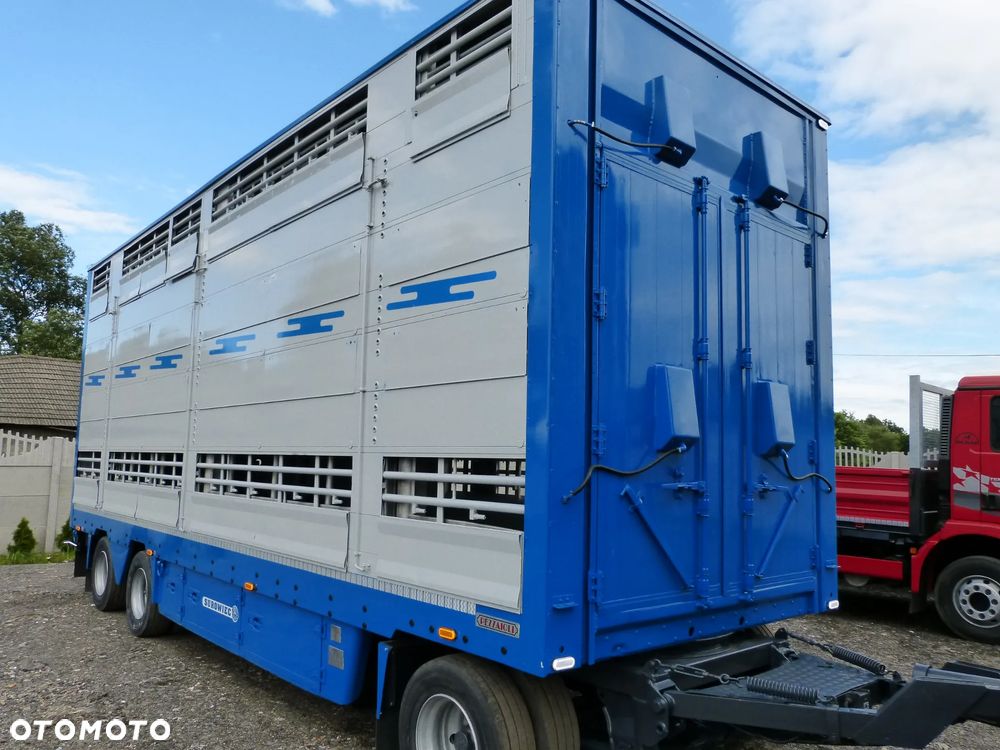 Scania R420 + PRZYCZEPA PEZZAIOLI / ZESTAW DO ŻYWCA, ZWIERZĄT, BYDŁA, TRZODY - 17