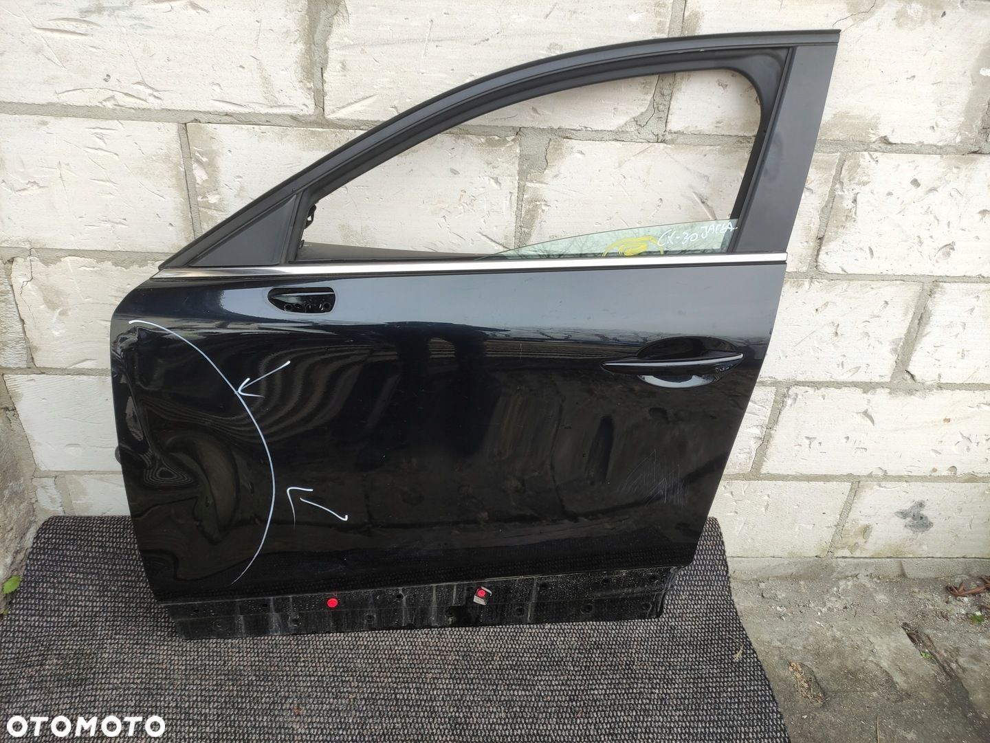 MAZDA CX-30 DRZWI LEWE PRZEDNIE PRZÓD LEWY SZYBA KLAMKA USZCZELKA LISTWA - 1