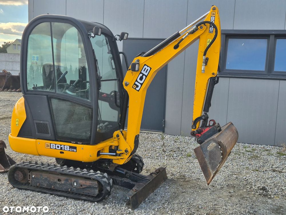 JCB 8018 CTS,Z NIEMIEC,2014 ROK,ROZSUWANE PODWOZIE,8016,8014. - 9
