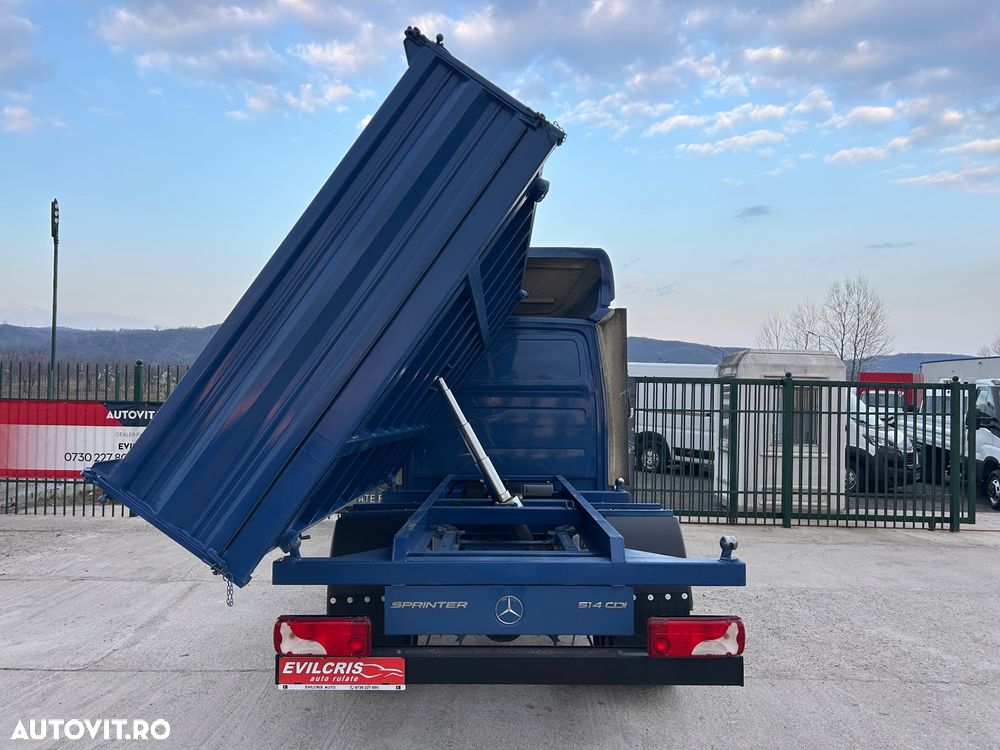 Mercedes-Benz Sprinter BASCULABIL 3 PARTI AXA DUBLA SPATE - 19
