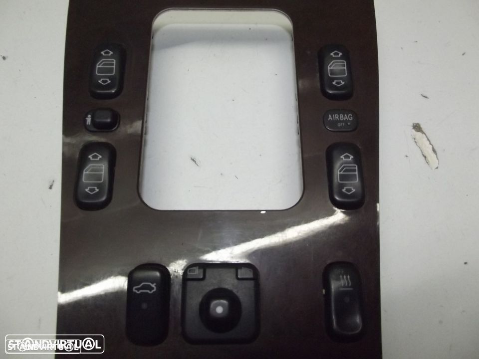 mercedes w 201 190 consola c/todos osbotoes - 1