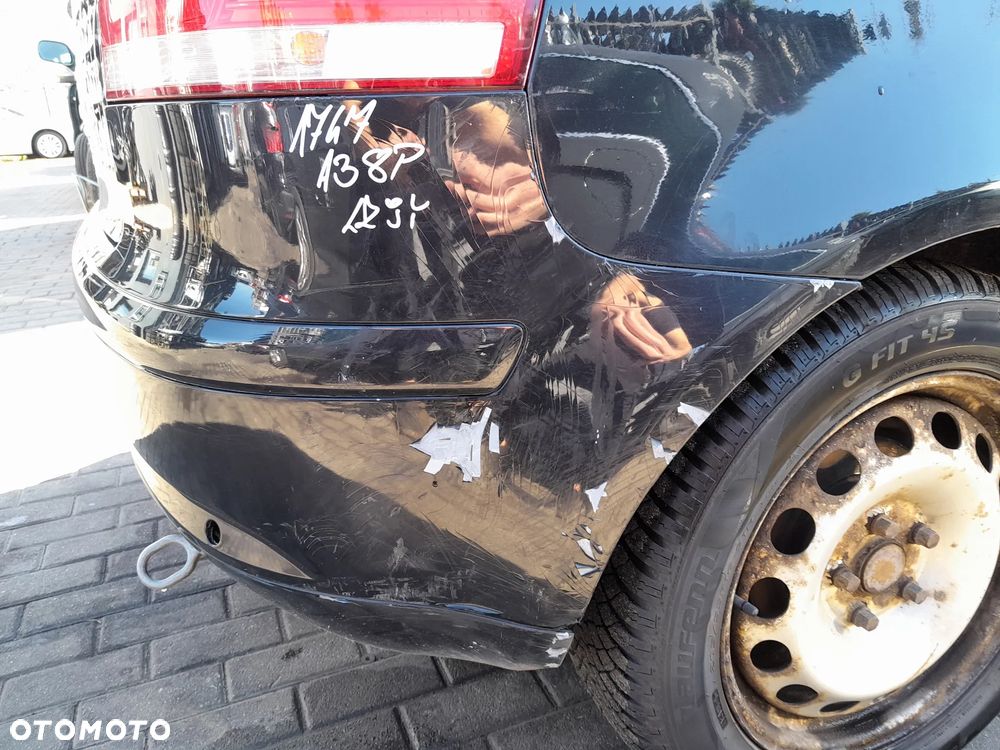 AUDI A3 8P ZDERZAK TYLNY TYŁ 3 DRZWI PARKTRONIC KOLOR: LZ9W - 2