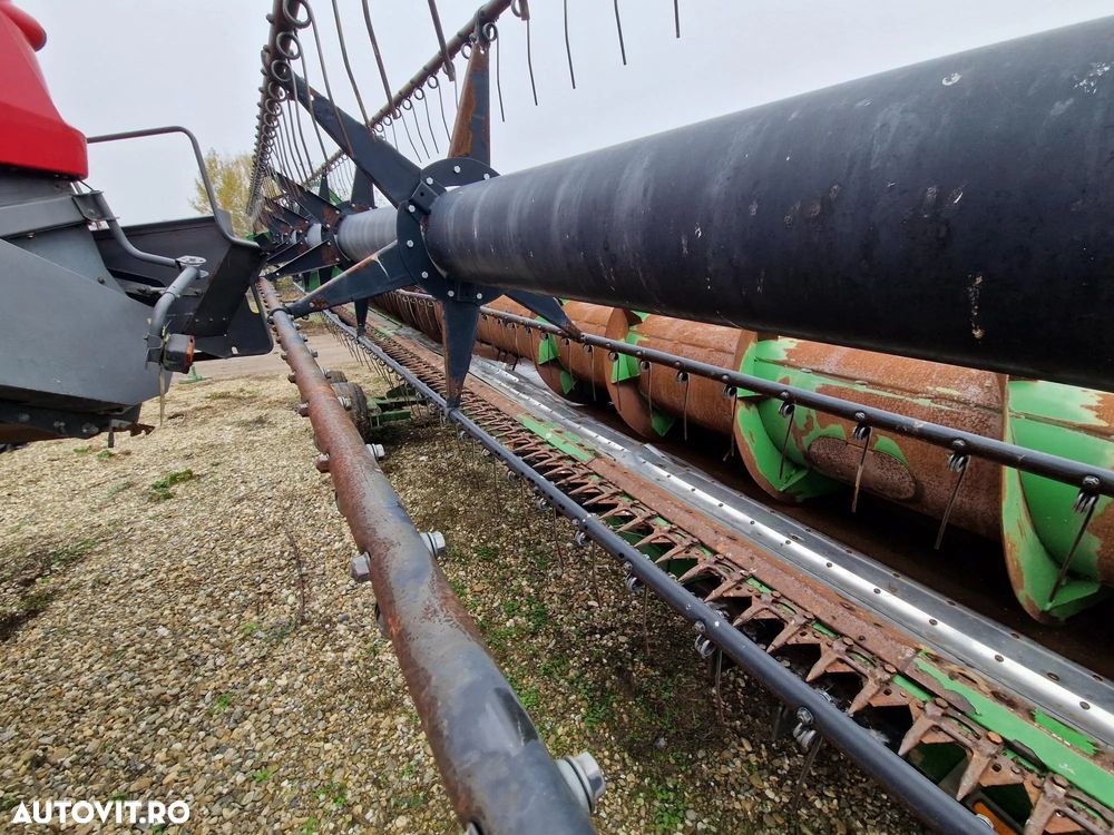 John Deere 630X HEADER PAIOASE si CARUCIOR TRANSPORT  ZURN SWW500-630X - 10