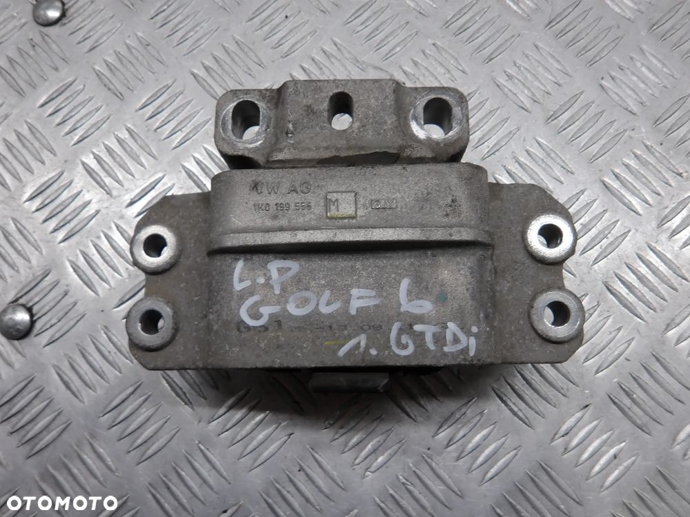 VW GOLF VI KOMBI 08-16 1.6 TDI ŁAPA PODUSZKA SILNIKA LEWA 1K0199555 - 2