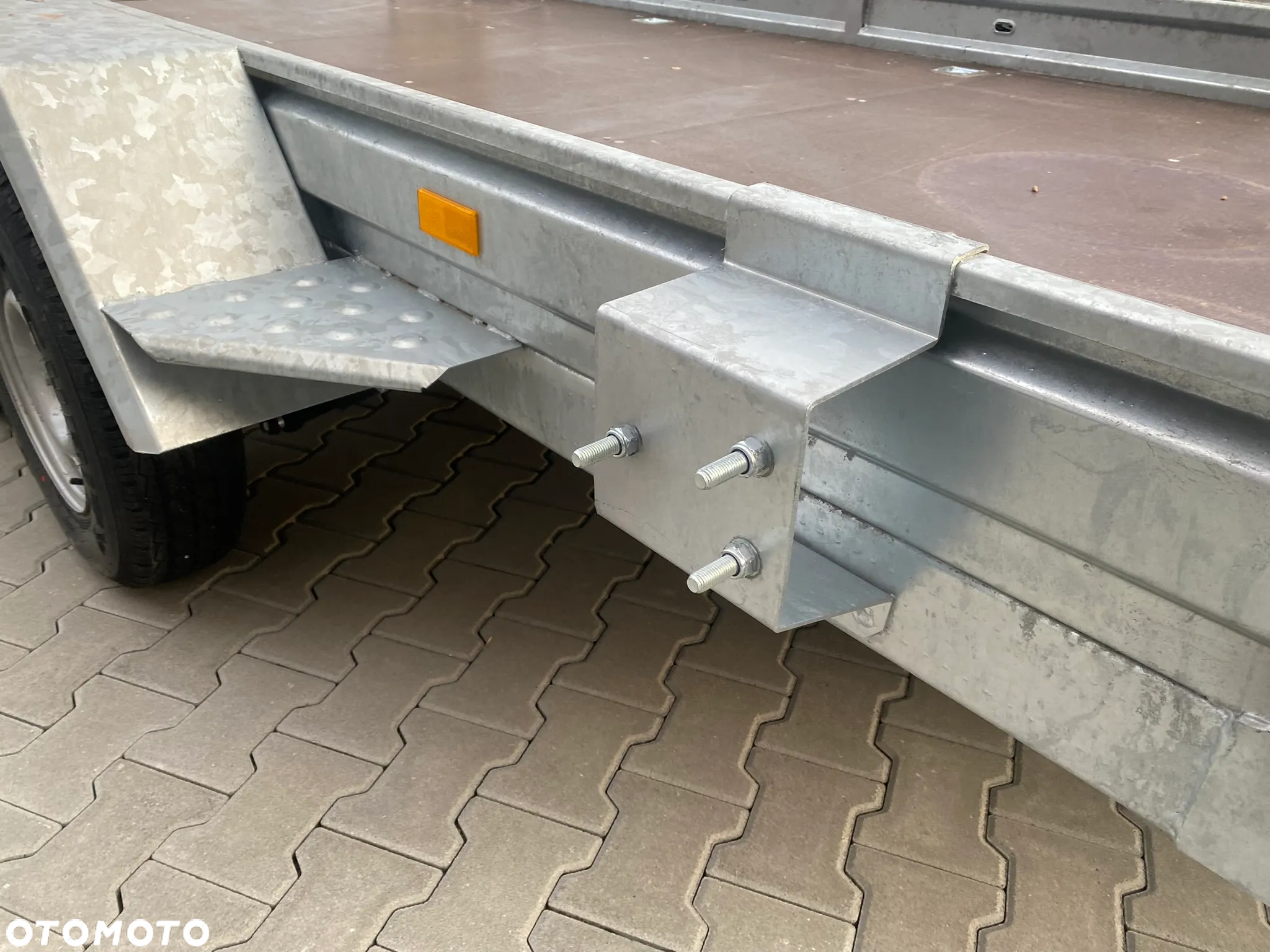 Niewiadów KOPARKA 3500kg pod minikoparki laweta przyczepa - 16