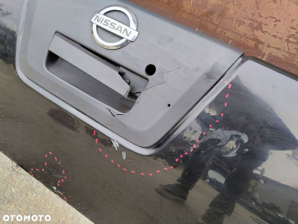 burta klapa tylna paki tył nissan navara iii 3 d40 - 4