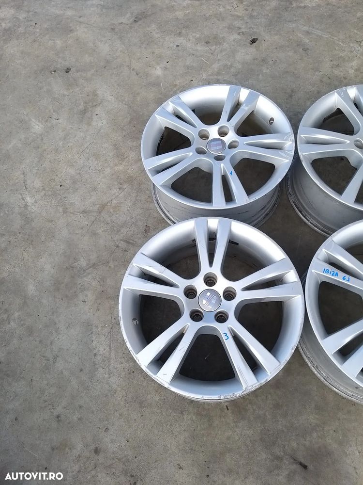 Set jante aliaj r16 seat ibiza 4 6j 6j0601025b - 2