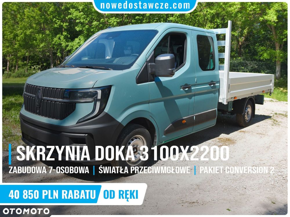 Renault Master 2.0 170KM Skrzynia Doka 7 osobowa - 2