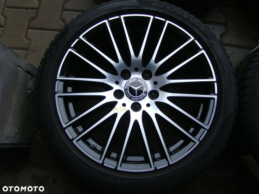 a32 5x112 Mercedes W206 W205 W177 CLA C118 W247 7,5jx18 et40 opony zima 225/45 - 4