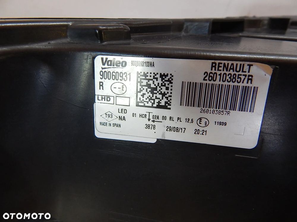 Lampa reflektor lewy przód Full LED Pure Vision Renault MEGANE 4 IV 16-23 Łuków części - 9