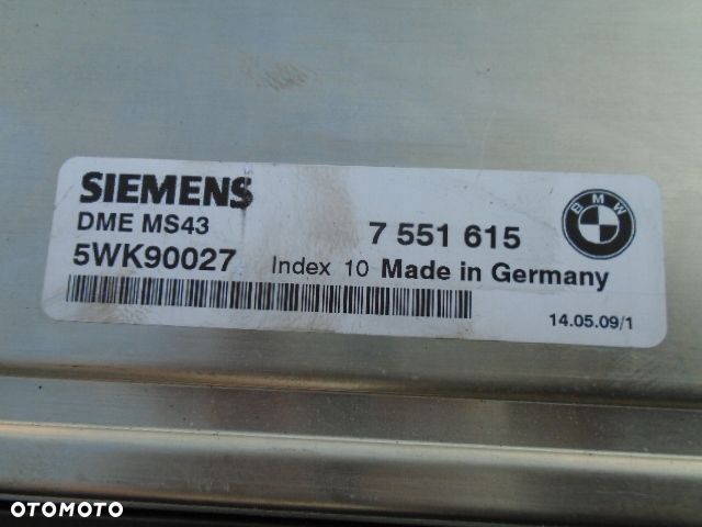 komputer sterownik silnika bmw e46 320i AUTOMAT - 2