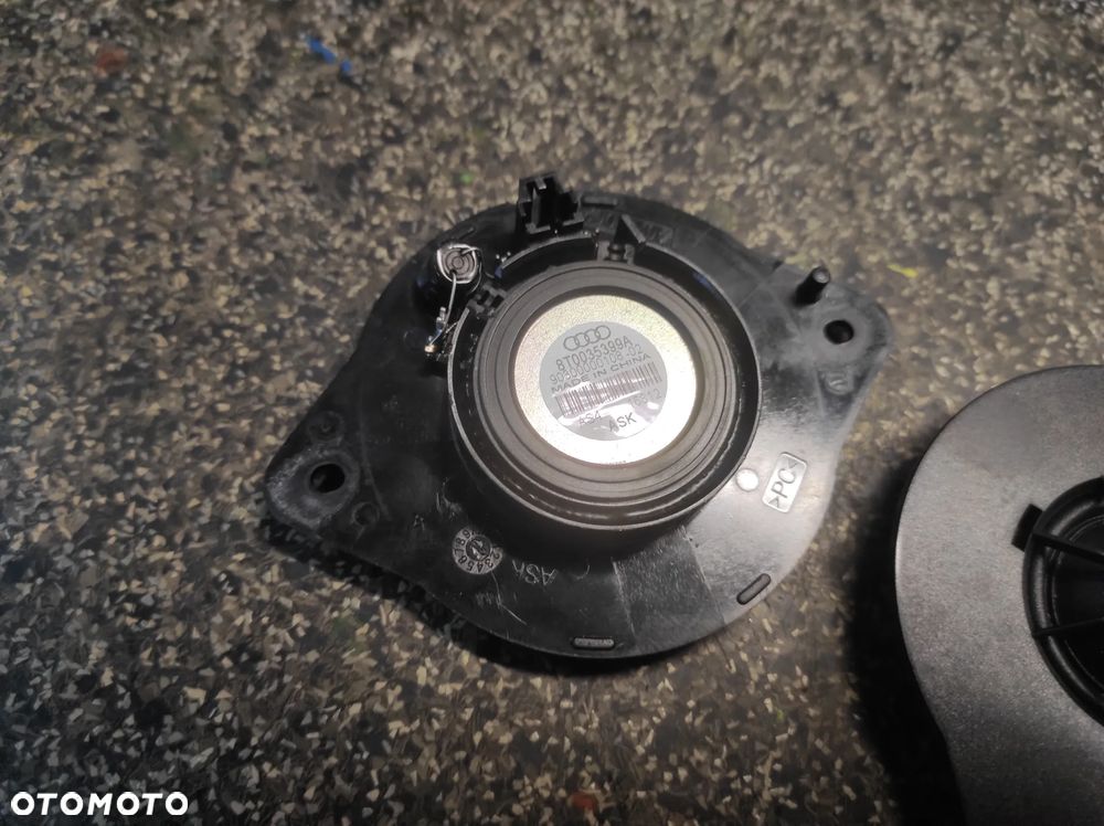 GŁOŚNIK PRZEDNI GŁOSNIKI PRZÓD WYSOKOTONOWY 8T0035399A AUDI A4 B8 A5 8T Q5 8T WYSYŁKA !!!! - 2