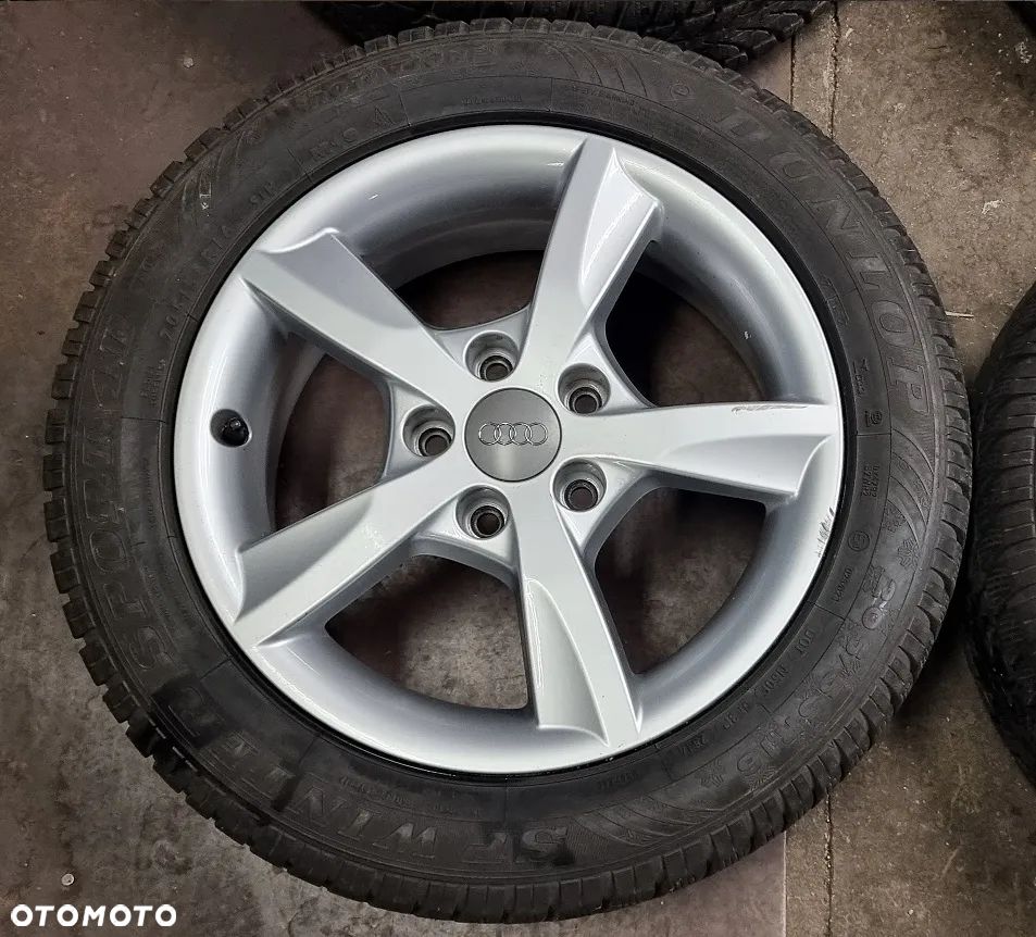 4x koła felgi opony Audi A3 A4 A5 VW Seat Skoda  ZIMA 205/55/16 205/55R16 Dunlop SP WinterSport 4D 5x112 - 2