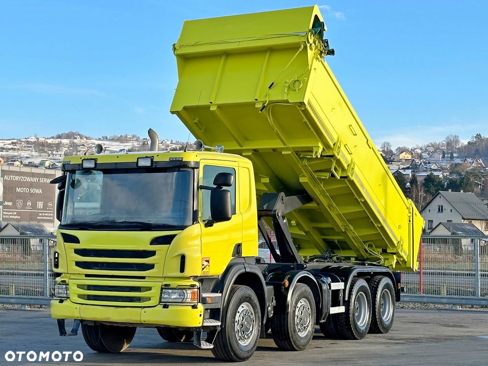 Scania P 400 * WYWROTKA 5,90 m + BORDMATIC / 8x4 - 5