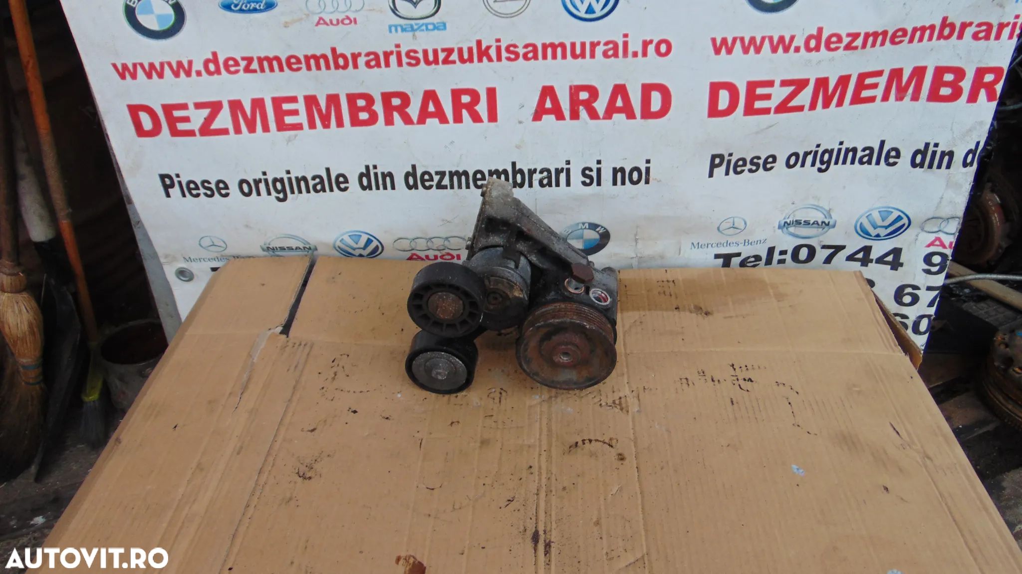 Suport accesorii Iveco daily 2.3 euro 5 intinzator curea iveco 2.3 fiat ducato 2.3 - 1