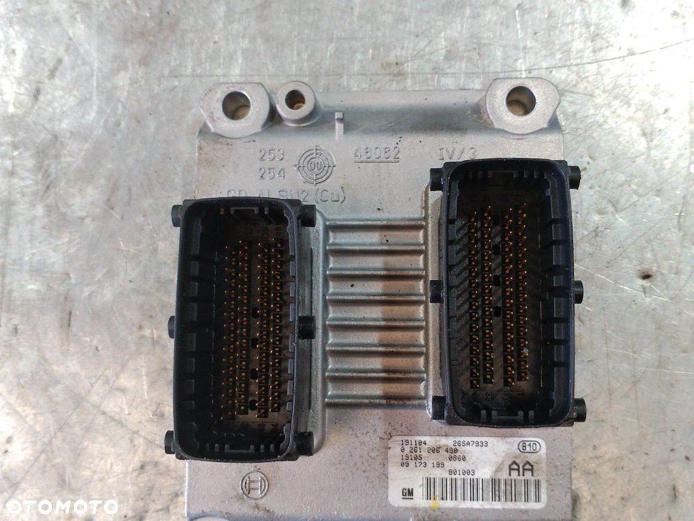 KOMPUTER, STEROWNIK OPEL OMEGA B 0261206490 2.6 6V - 5