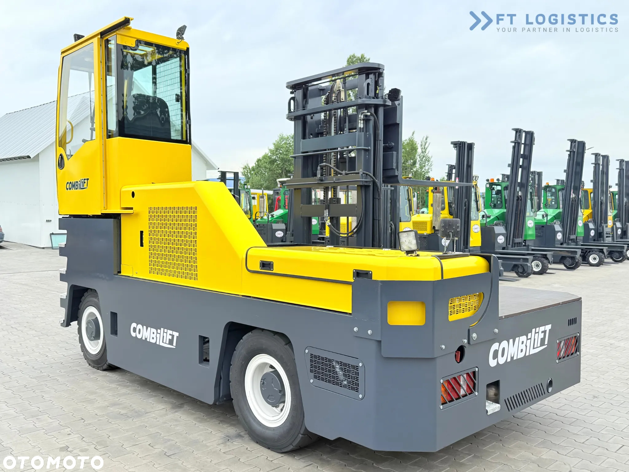 Combilift C6000FSL / DIESEL / DUPLEX - 4100MM / WIDŁY 1400MM / WÓZEK BOCZNY / UDŹWIG 6000KG / WOLNY SKOK / SILNIK DEUTZ / STAN IDEALNY - 34