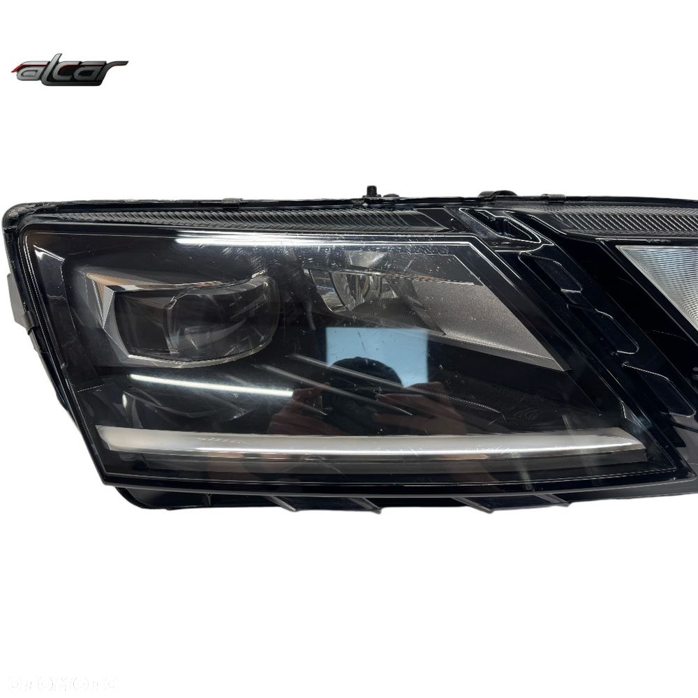 REFLEKTOR LAMPA PRAWA PRZÓD FULL LED SKODA OCTAVIA 3 III LIFT 5E2 941 018 F - 2