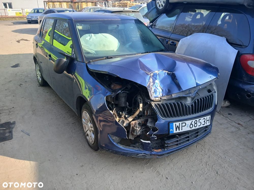 skoda fabia II LF5Q maska zderzak lampa grill błotnik drzwi zbiornik paliwa szyba lusterko klamka - 1