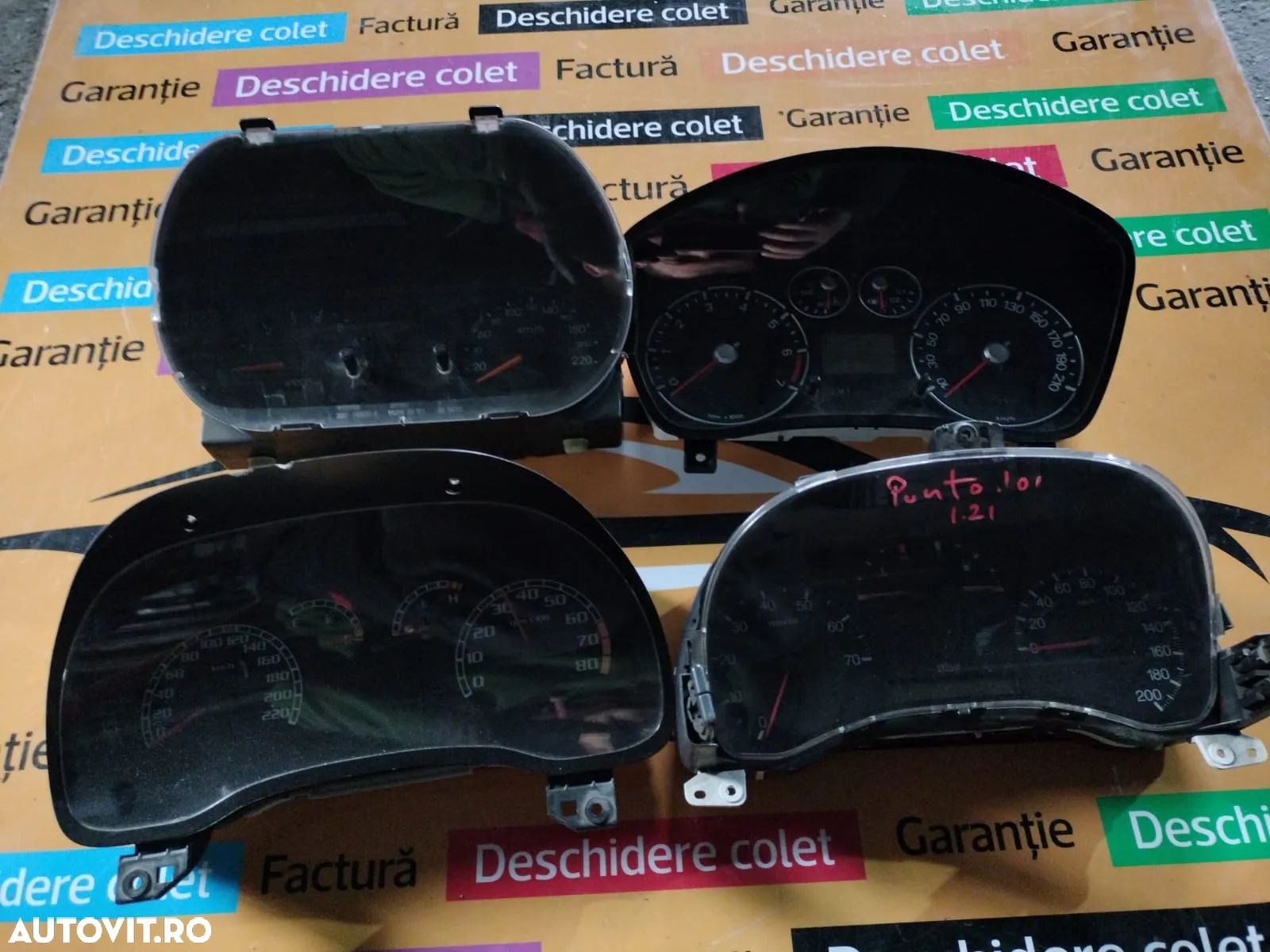 Ceasuri kilometraj Fiat Punto / Albea / Fiesta 2004 - 1