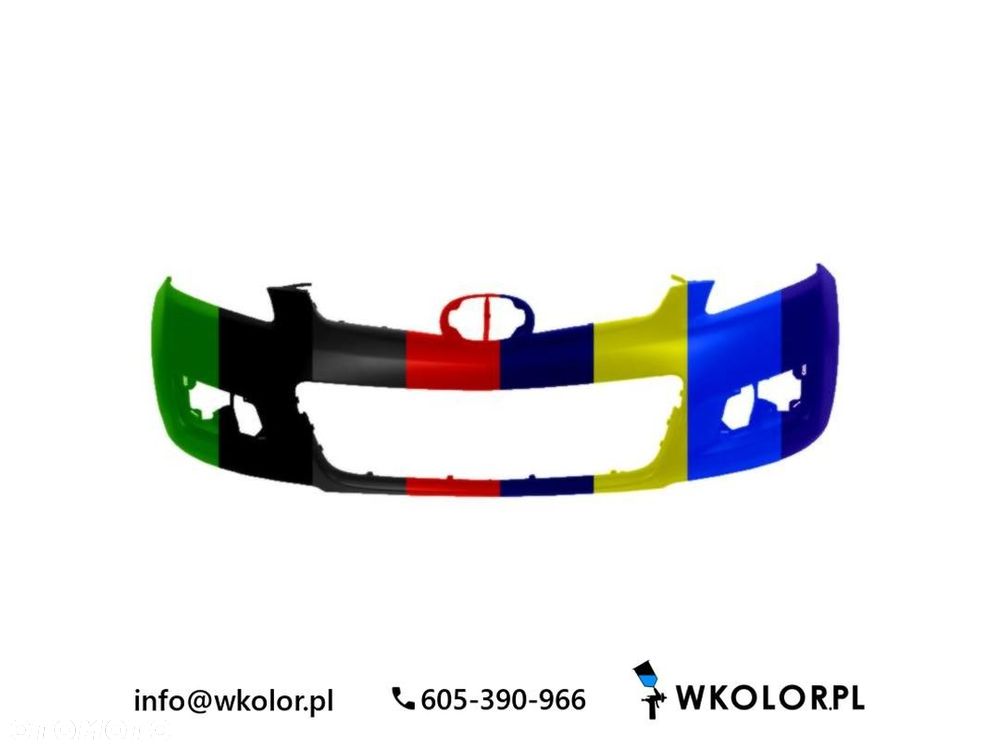 NOWY ZDERZAK MAZDA CX-7 2009-2013 LAKIEROWANY W KOLOR - 1