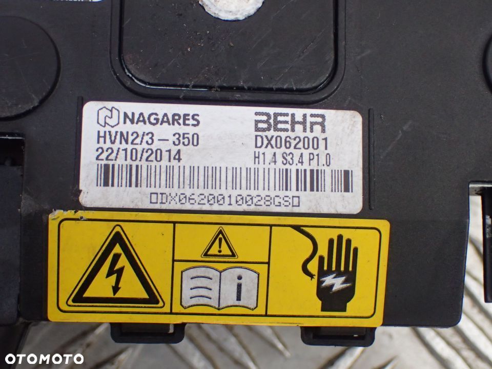 NISSAN LEAF WYMIENNIK CIEPŁA 27143 3NF1A - 3