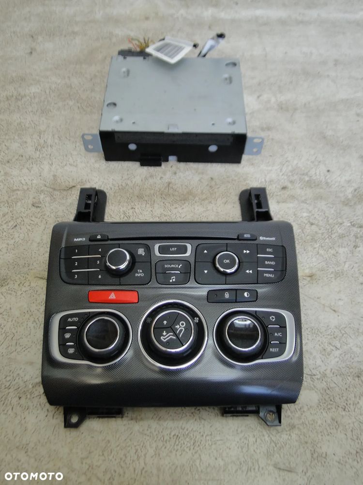 CITROEN C4 II DS4 PANEL NAWIEWU KLIMATYZACJI RADIA RADIO CD MP3 EUROPA - 1