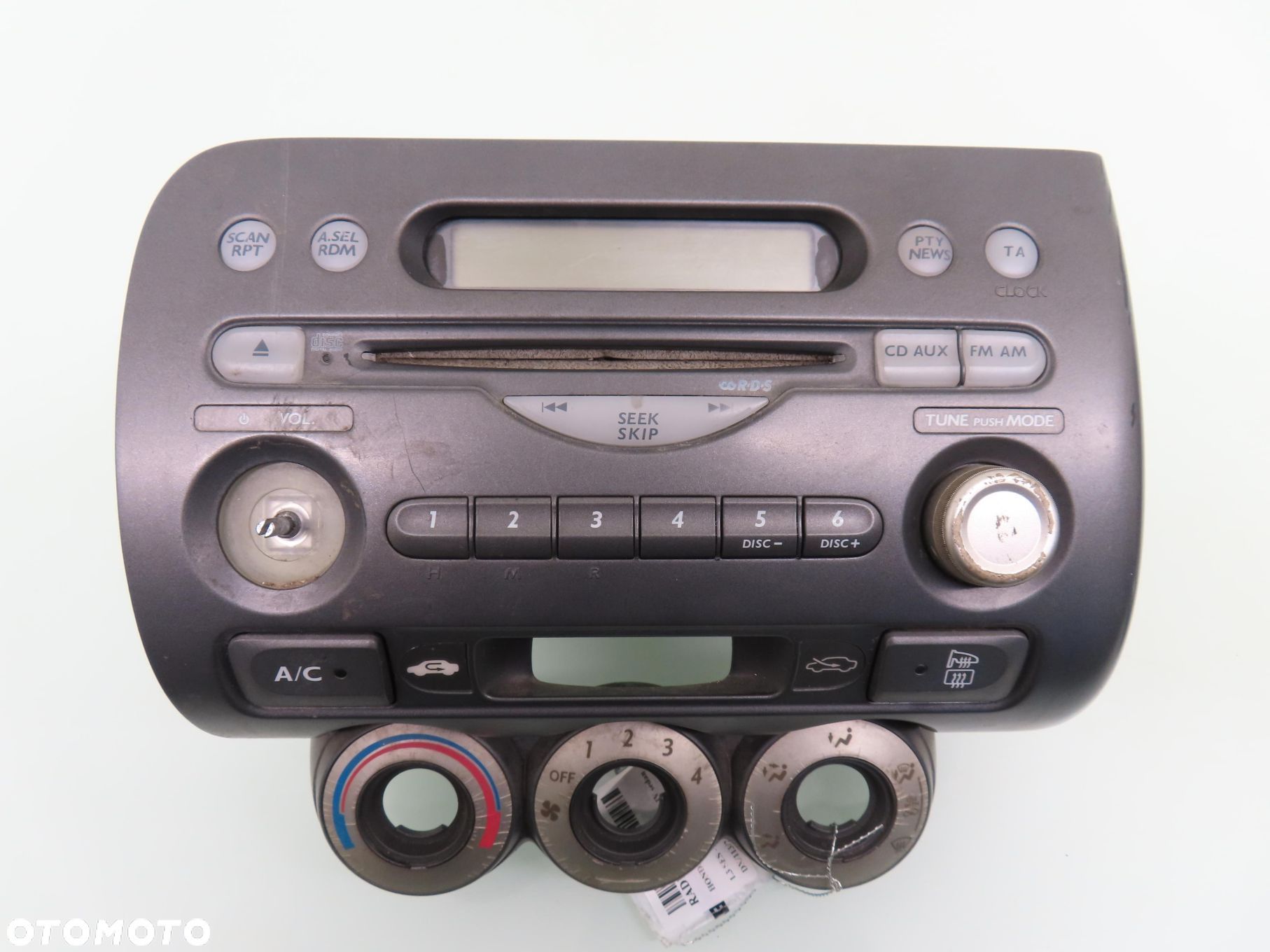 RADIO HONDA CITY IV 39100SELG010N5 39100SAAG120M1 39175SAAG110M1 - 1
