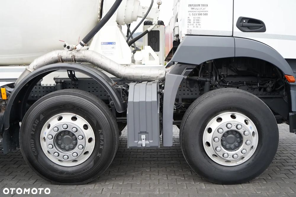 Mercedes-Benz AROCS 3240 / GRUSZKA 9M3 / 8x4 / BETONOMIESZARKA / AUTOMAT /  ALUFELGI / - 19