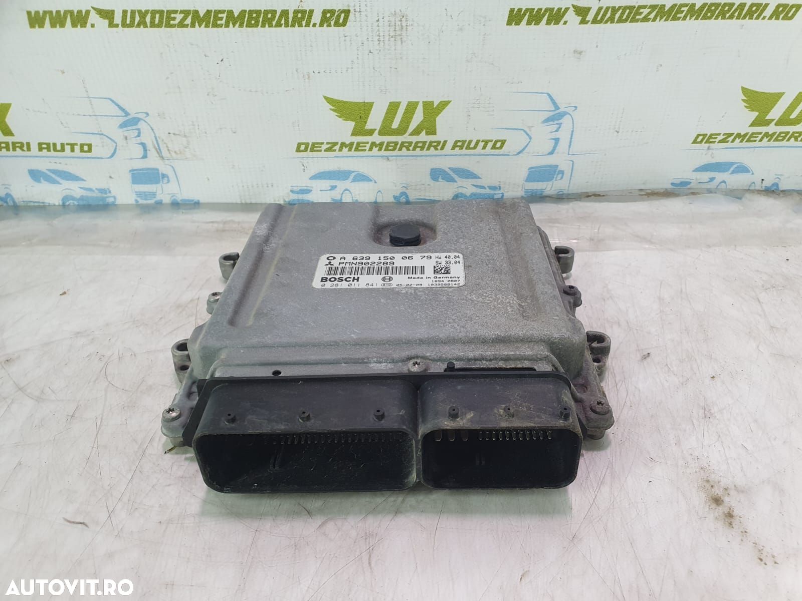 Calculator motor A6391500679 1.5 benzina Smart Forfour 1 [2004 - 2006 - 1