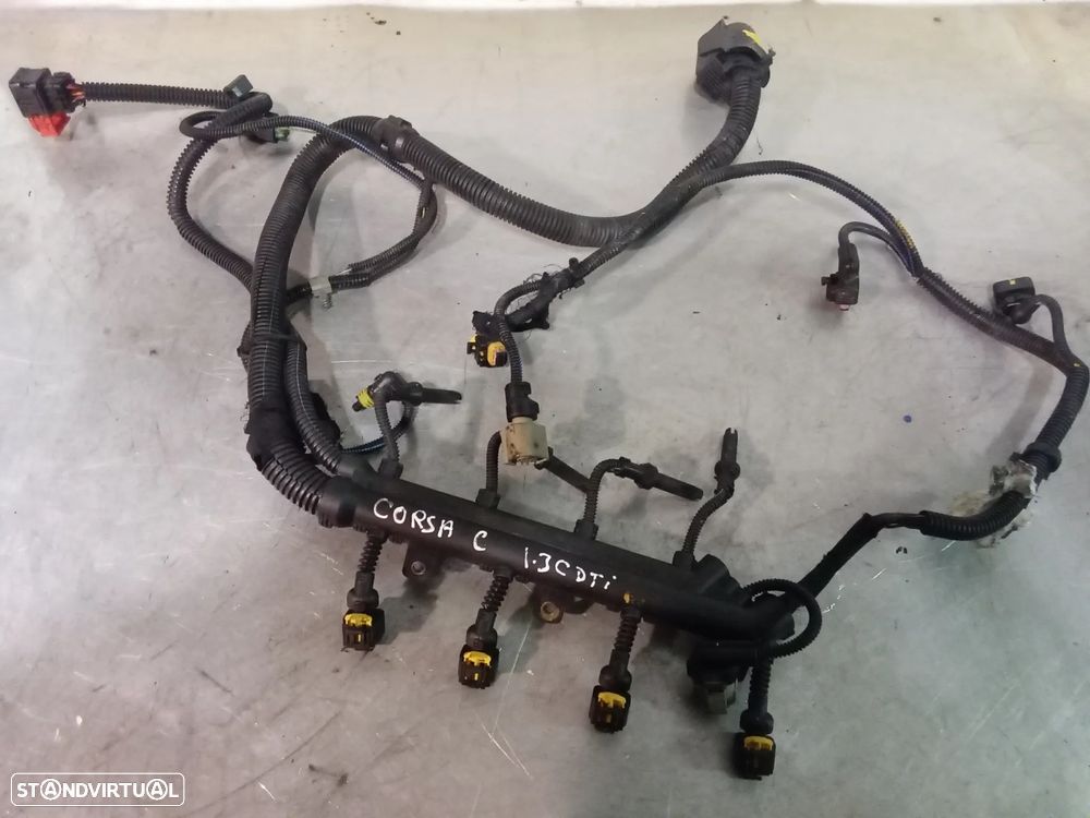 CABLAGEM / INSTALAÇÃO DO MOTOR OPEL CORSA C 1.3CDTI 551976890 - 1