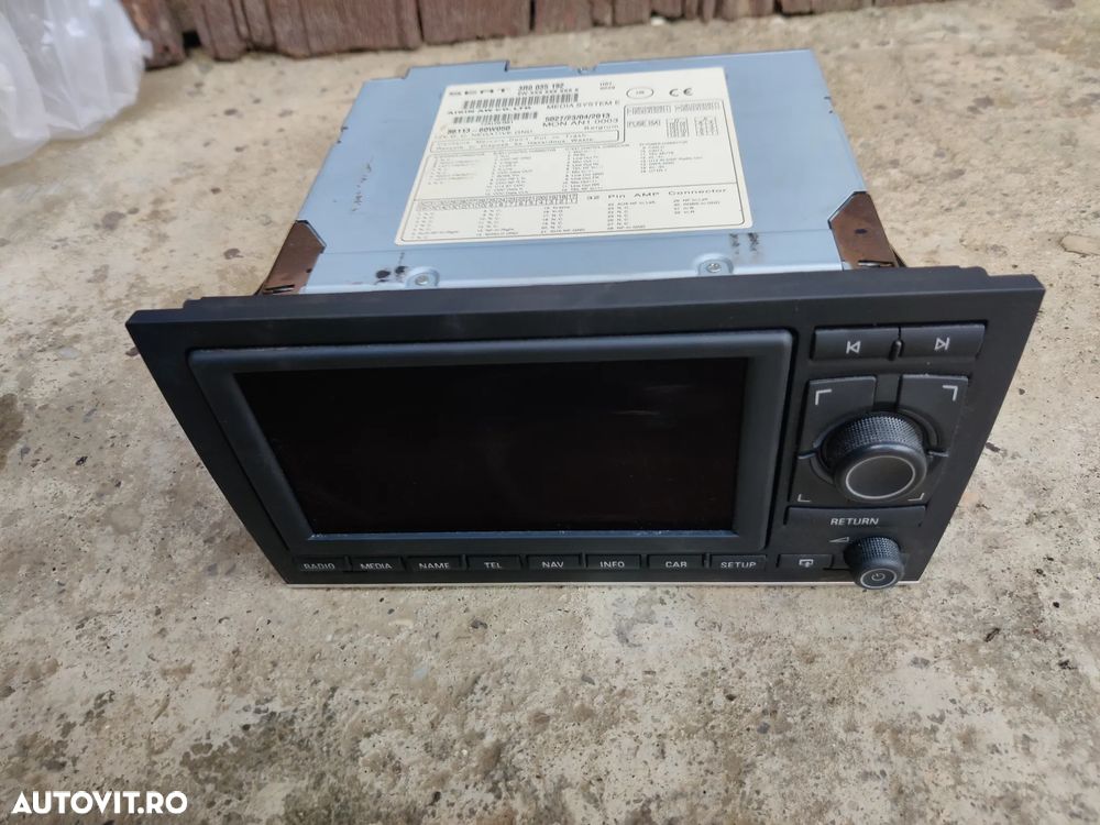 Navigatie RNS-E Seat Exeo 2009-2013 Audi A4 B6 B7 3R0035192 - 2