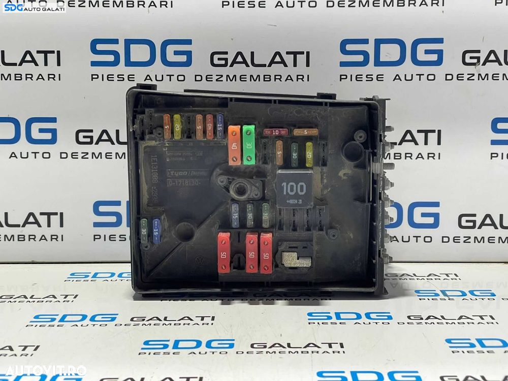 Unitate Calculator Panou Tablou Relee Sigurante Volkswagen Tiguan 2008 - 2015 Cod 1K0937125A 0-1718130-1 [L2988] - 1