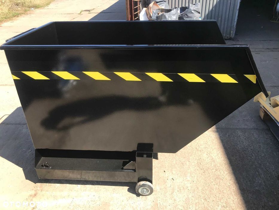 Sprytny Pojemnik Samowyładowczy Mały PMMC LIGHT 600L Koleba na kołach. - 1