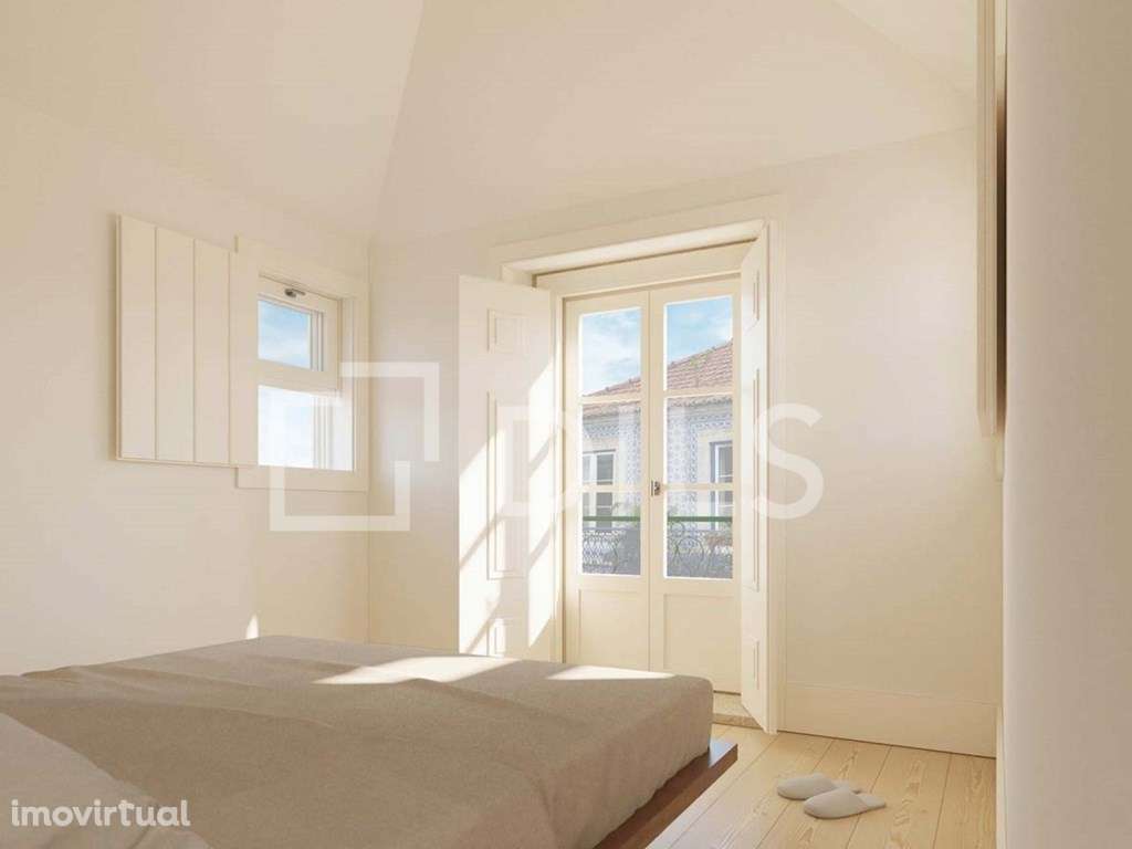 Apartamento T2 com varanda em novo empreendimento em Santos - Grande imagem: 5/33