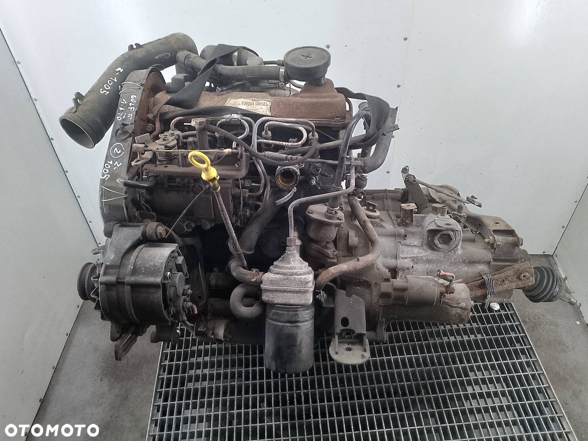 SILNIK KOMPLETNY+ SKRZYNIA BIEGÓW VW GOLF II 1.6 TD - 13