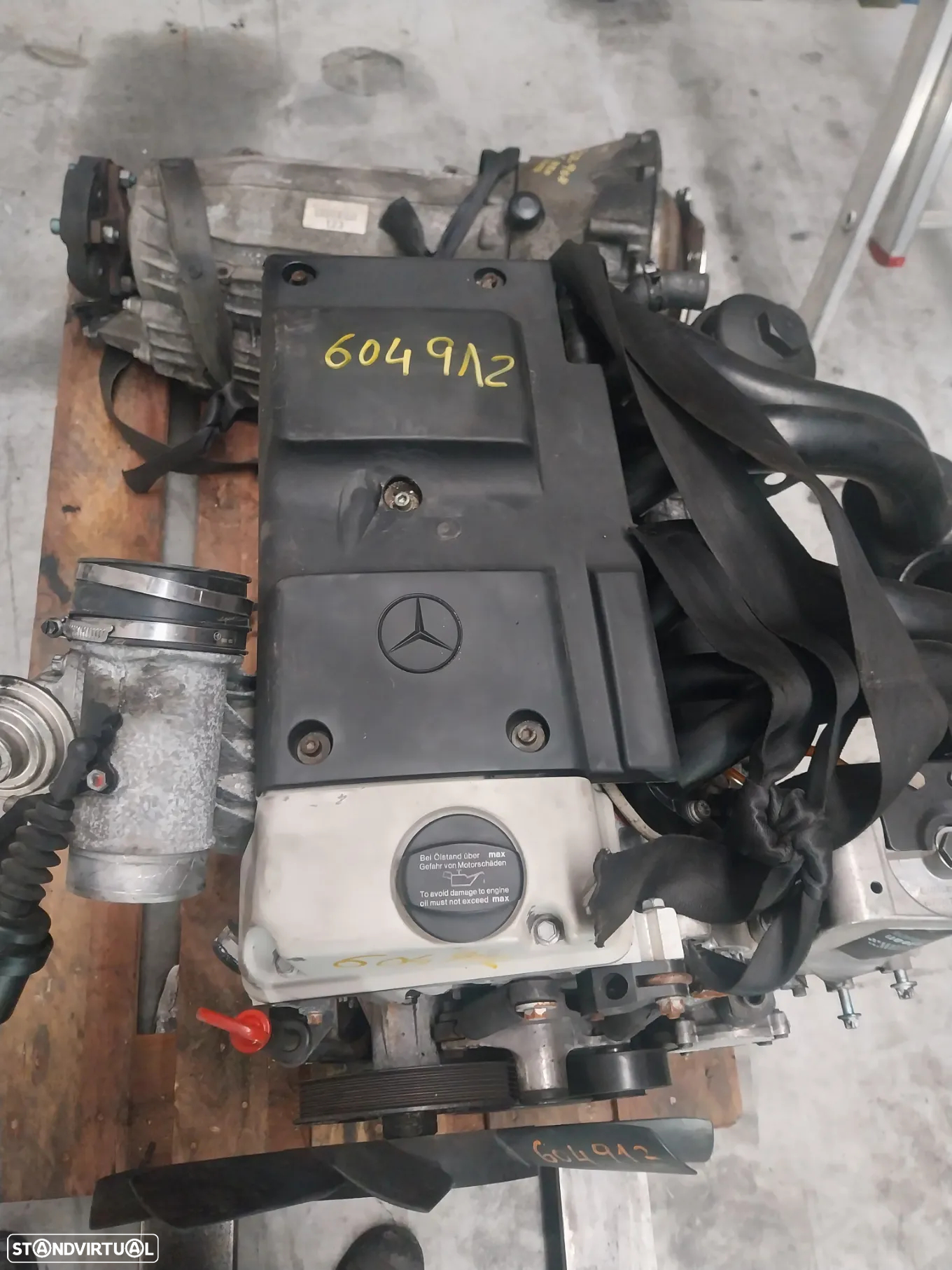 Motor Mercedes W210 E220 Ref: 604 912 - 2