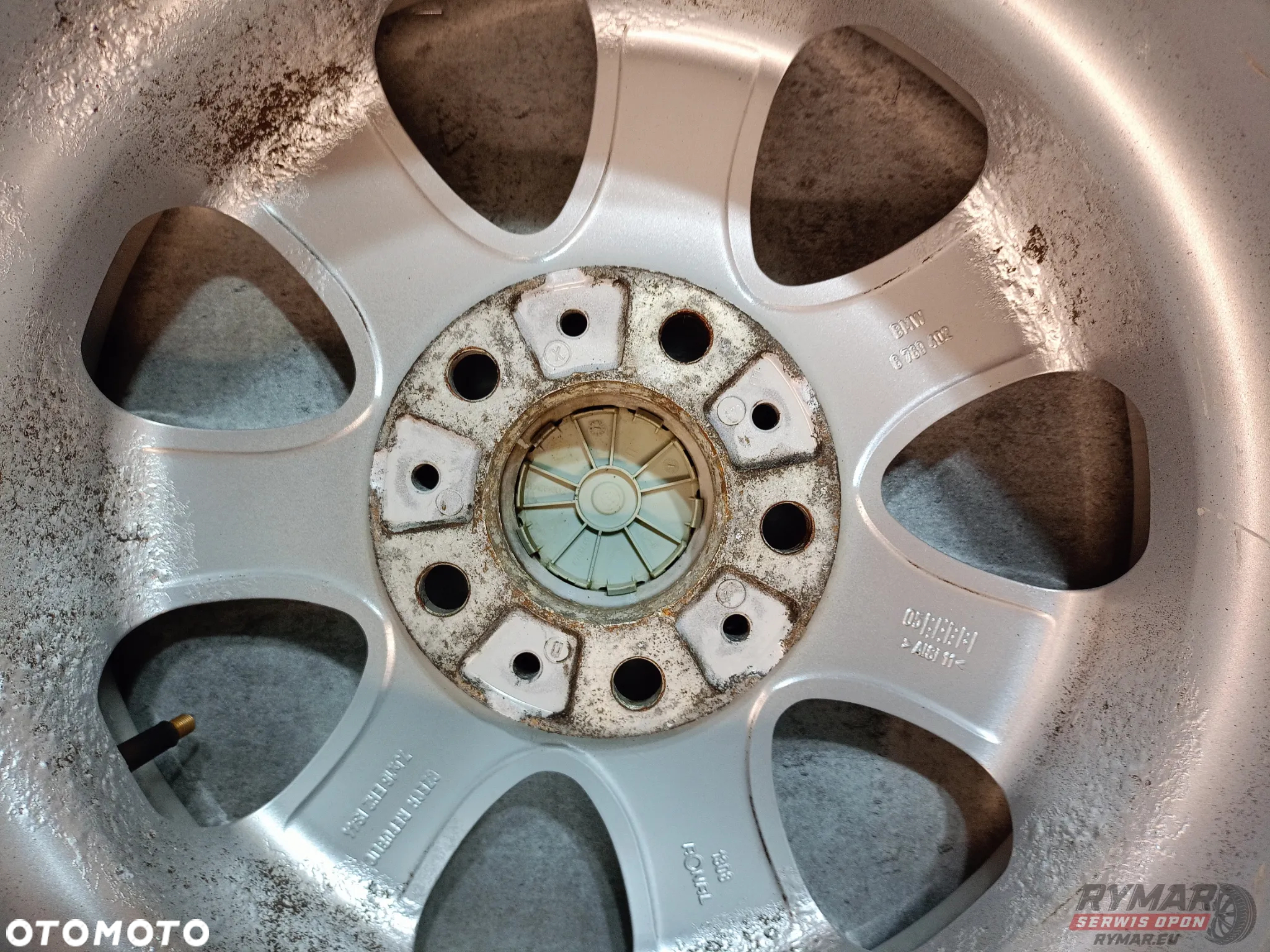 ŚLĄSK ALUFELGI 7X16" 5x120 ET44 ORYGINAŁ BMW KOMPLET - 6