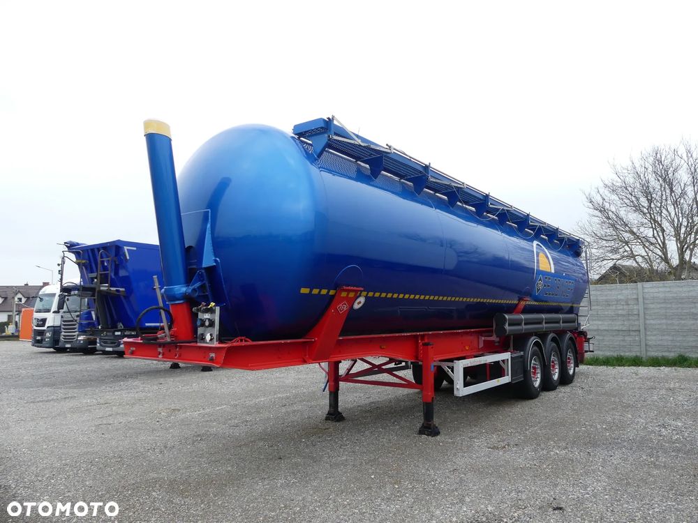 Feldbinder SILOS 60000 / KIPROWANA / OŚ PODNOSZONA / - 1