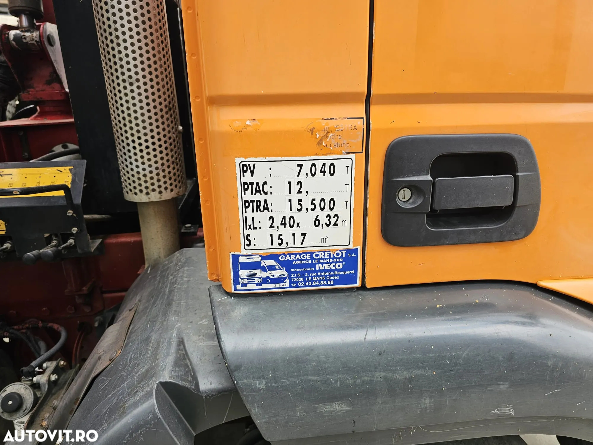 Iveco Eurocargo basculabil cu macara - 7