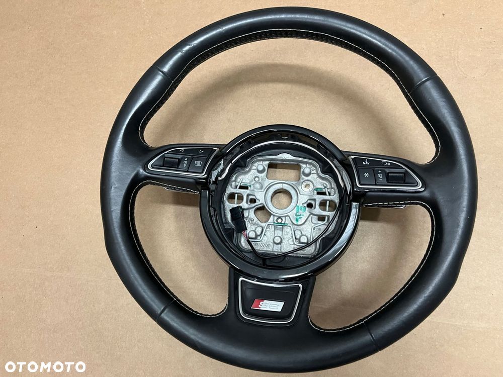 kierownica audi s6 c7 4g0 skÓra kierownica audi a6 s6 4g0 - 1