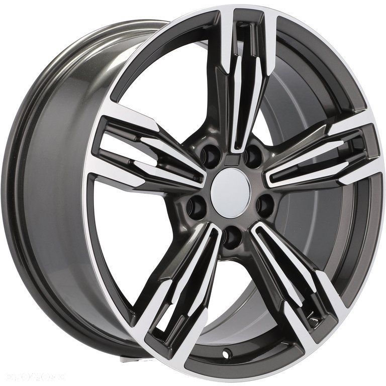 4x Felgi 18 m.in. do BMW 1 E82 E88 3 F30 F31 F34 4 F32 F33 F36 5 F10 F11 F07 E60 x-D - BY983 (5081) - 3