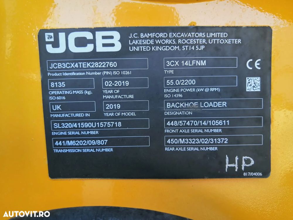 JCB 3 CX, Aer Conditionat, TOP !!! - 31