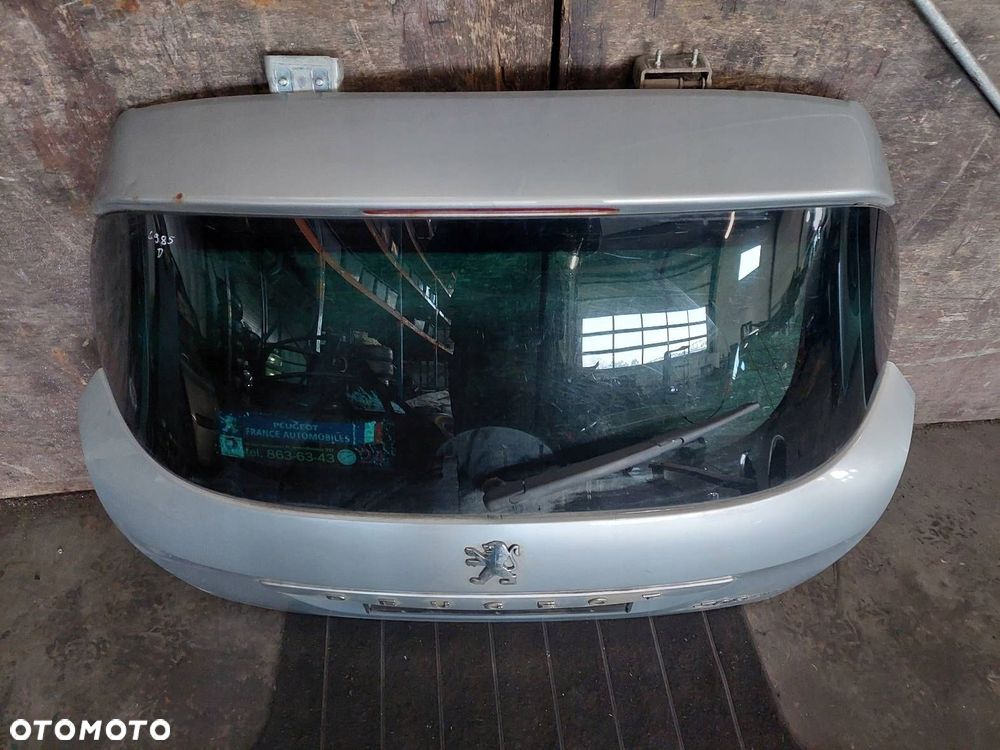 KOMPLETNY TYŁ KLAPA BAGAŻNIKA ZDERZAK LAMPY PEUGEOT 308 T7 KOMBI EZRC - 8