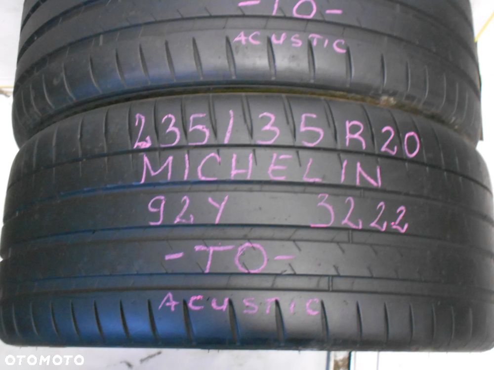 OPONY 235/35R20 MICHELIN PILOT SPORT 4S T0 DOT 2823  / 3222 7MM - 3