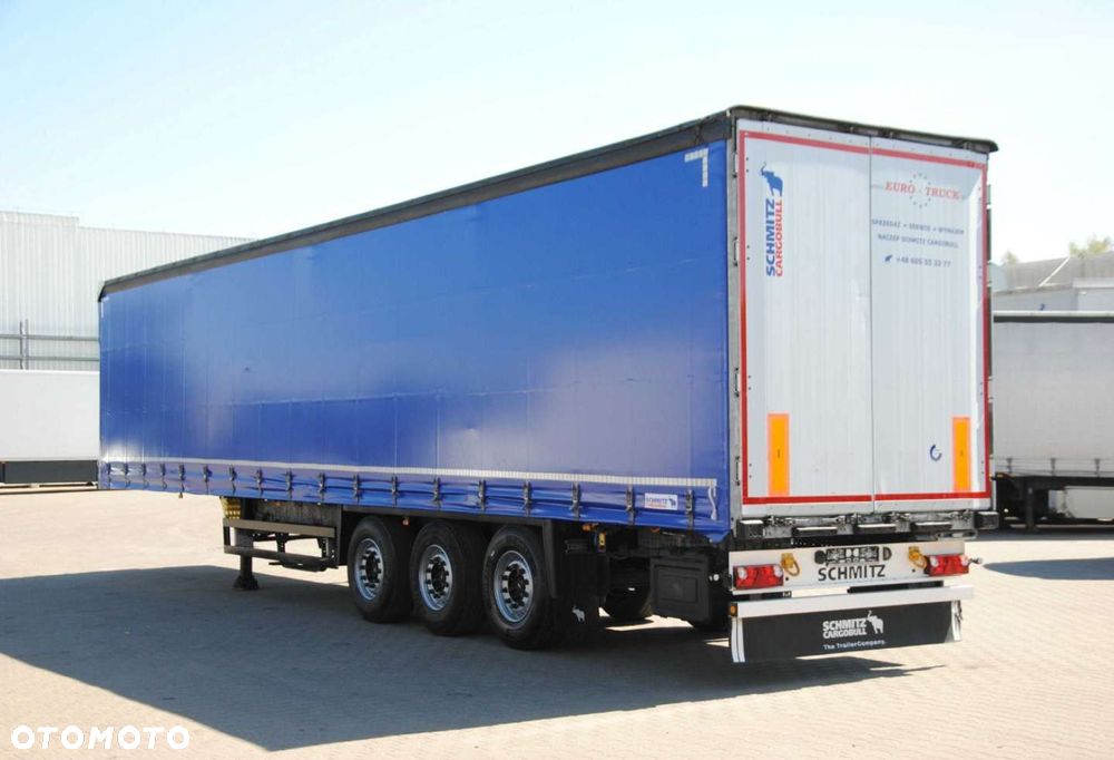 Schmitz Cargobull SCS kurtyna, podnoszona oś - 6