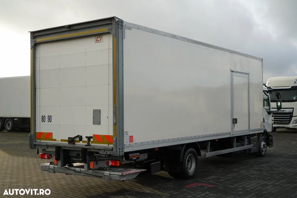 Renault D 240 / 4x2 / CONTAINER / 7.7 M / DHOLLANDIA LIFT / EURO 6 - 7