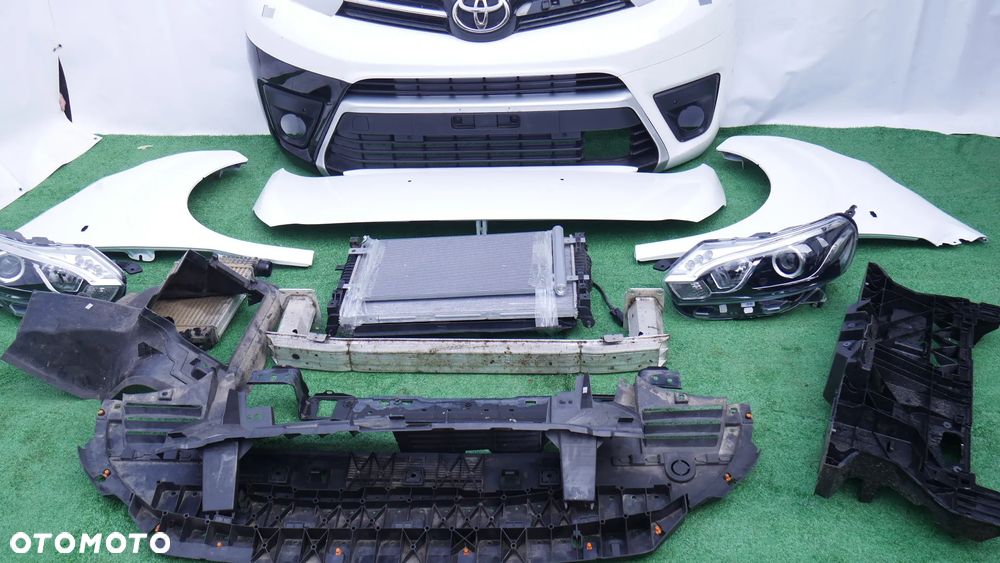 TOYOTA PROACE VERSO MASKA BŁOTNIKI LAMPY XENON ZDERZAK BELKA CHŁODNICE PAS PRZEDNI - 2