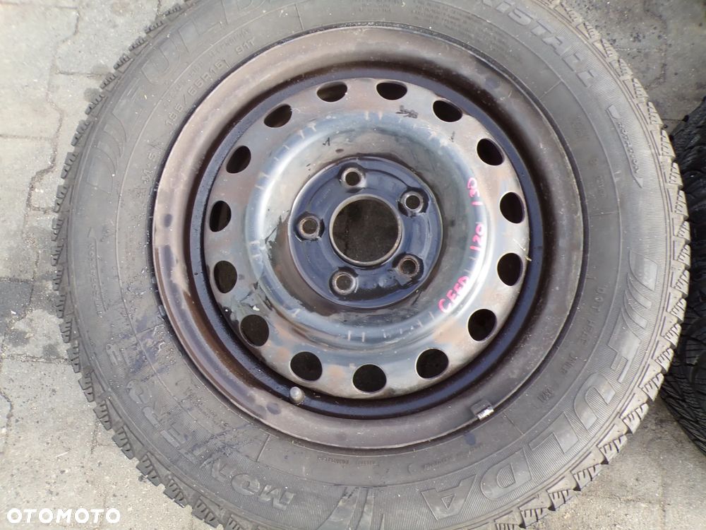 KOMPLET KÓŁ KIA CEED II HYUNDAI I20 I30 5,5 x 15 ZIMA - 2